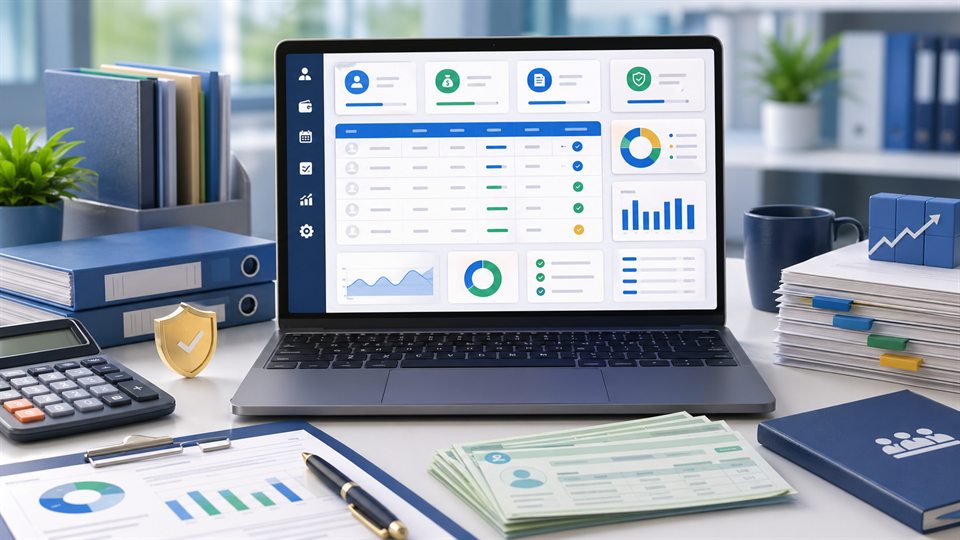 Payroll System interface preview